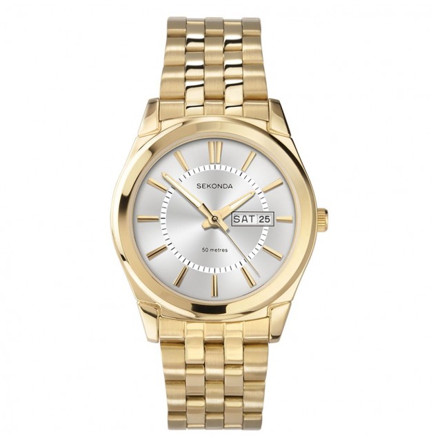 Sekonda men's bracelet on sale watch